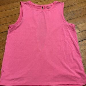 Athleta Pink Criss Cross Sleeveless Women's Top
